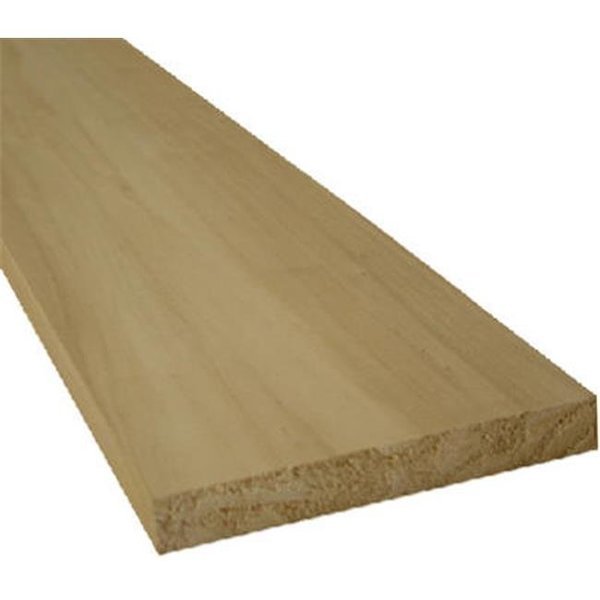 Alexandria Moulding 0Q1X6-27048C 1 in. x 6 in. x 4 ft. Poplar Board, Alexandria Moulding, Mfr#: 285624